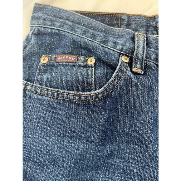 Vintage denim Riders Blue‎ cropped Jeans Size 6 - Picture 3 of 6